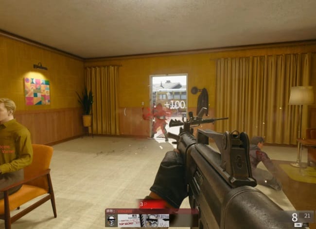 COD BO6のASG-89で戦闘